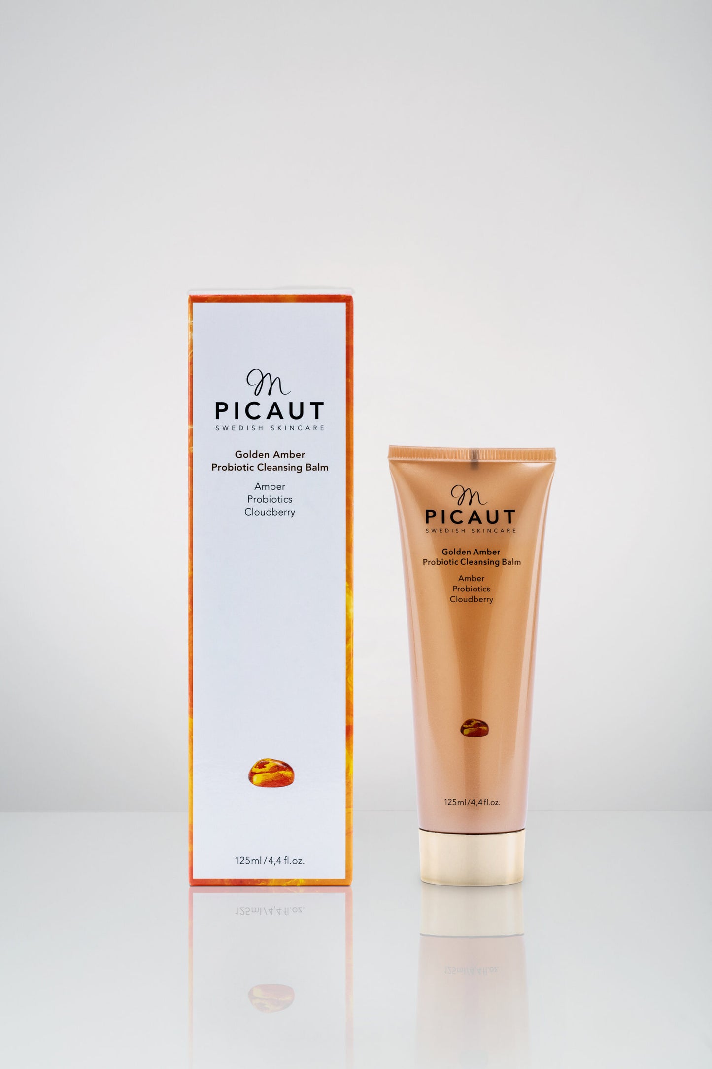 M Picaut Golden Amber Probiotic Cleansing Balm 125ml 