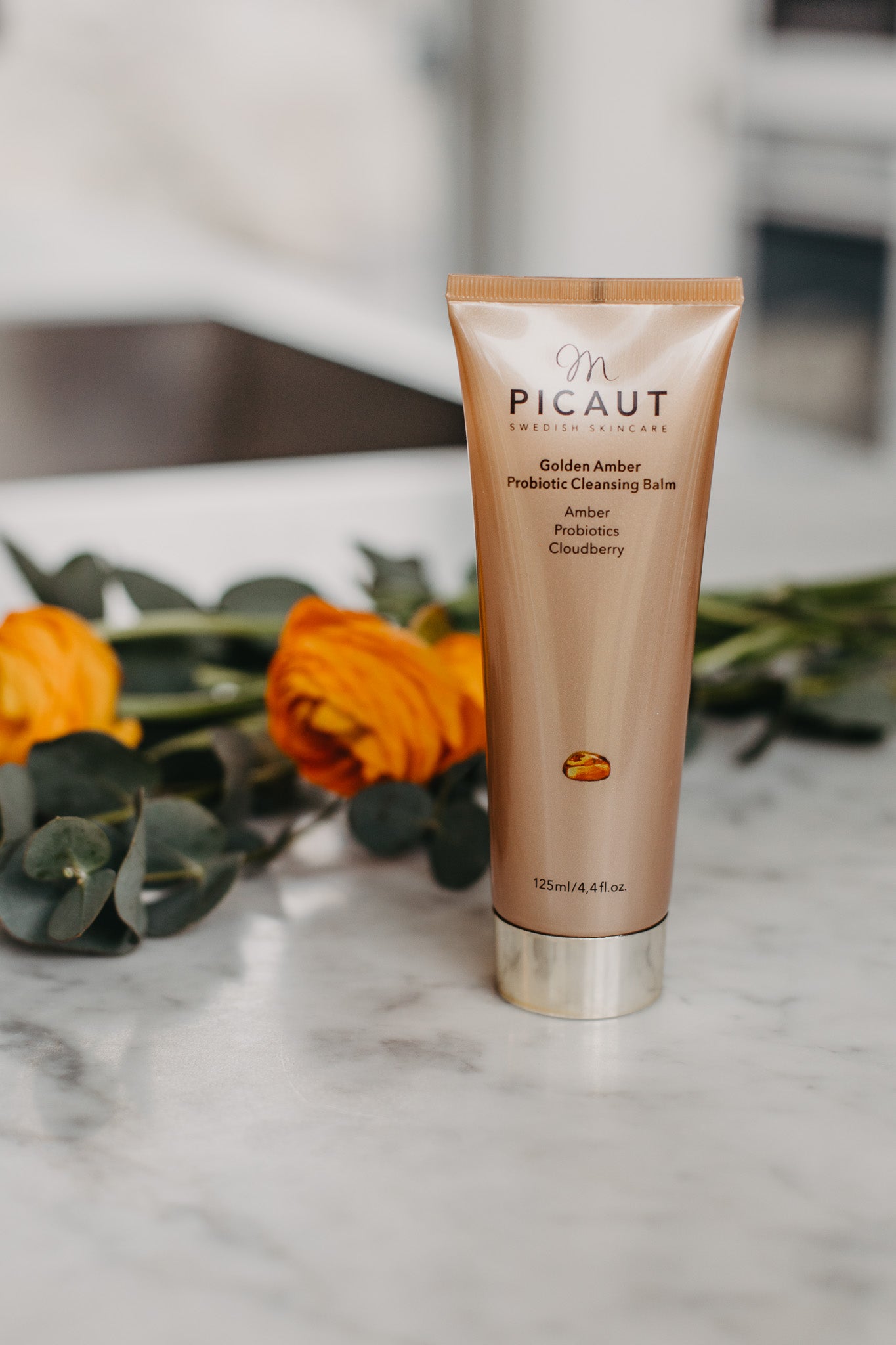 M Picaut Golden Amber Probiotic Cleansing Balm 125ml 