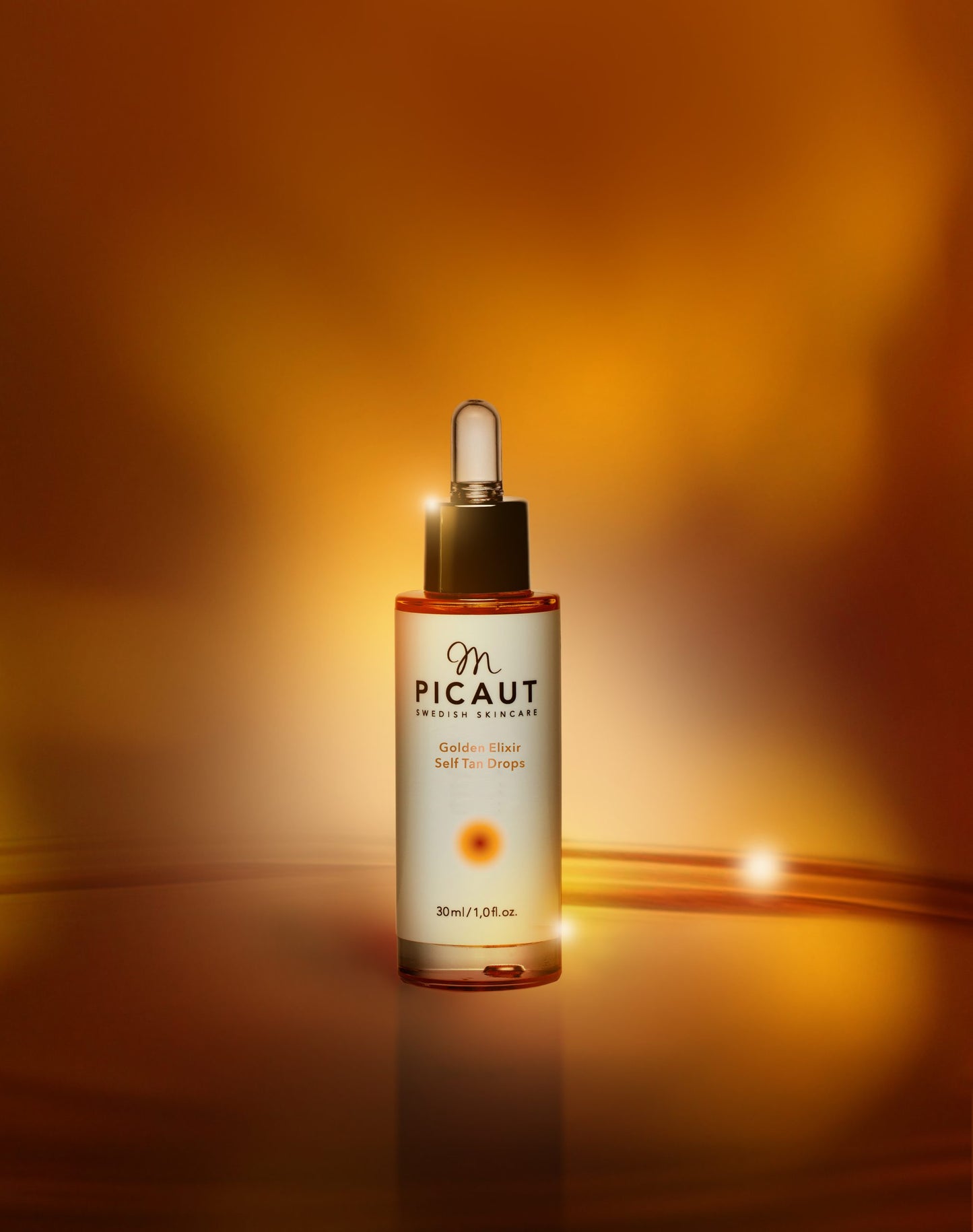 M Picaut Golden Elixir Self Tan Drops 30ml 